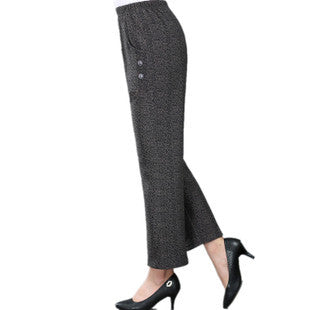Winter Warm High Waist Casual Velvet Trousers, Women pants Plus Size