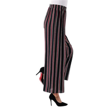Load image into Gallery viewer, Women's summer Striped wide-leg ankle pants