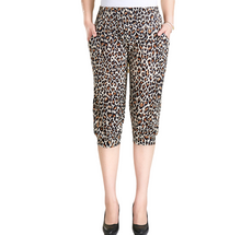 Load image into Gallery viewer, Women's Casual Boho Floral Print Yoga Harem Lantern Capri loose Pants