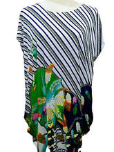 Load image into Gallery viewer, Women's Casual Short Sleeve Tunic Tops Loose Comfort Summer T-Shirt Blouse