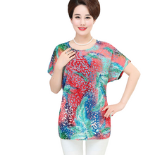 Load image into Gallery viewer, Women's Casual Scoop neck Batwing Sleeve Tunic Tops Loose fit Blouse