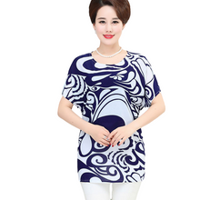 Load image into Gallery viewer, Women's Casual Scoop neck Batwing Sleeve Tunic Tops Loose fit Blouse