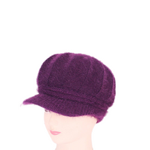 Load image into Gallery viewer, Women's Winter warm bucket fleece Hats chunky cable Knit soft caps