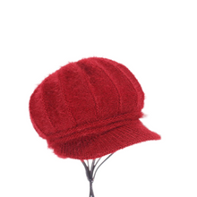 Load image into Gallery viewer, Women's Winter warm bucket fleece Hats chunky cable Knit soft caps
