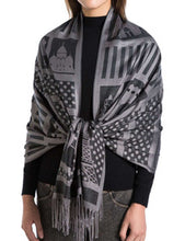 Load image into Gallery viewer, Women's Cashmere Feel Winter Scarf 2 Tone Large Pashmina Shawls and Wraps