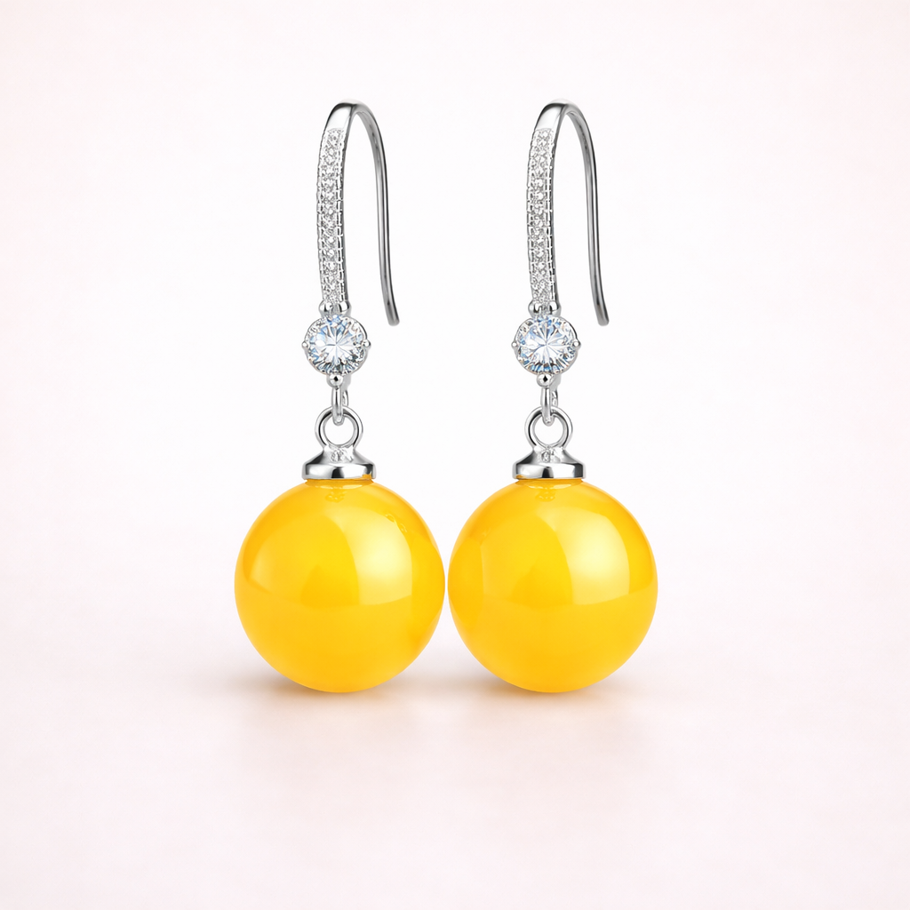 Elegant Faux Pearl Drop Earrings – Classic & Versatile Jewelry