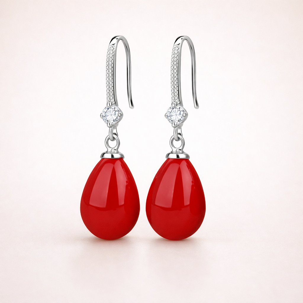 Elegant Faux Pearl Drop Earrings – Classic & Versatile Jewelry