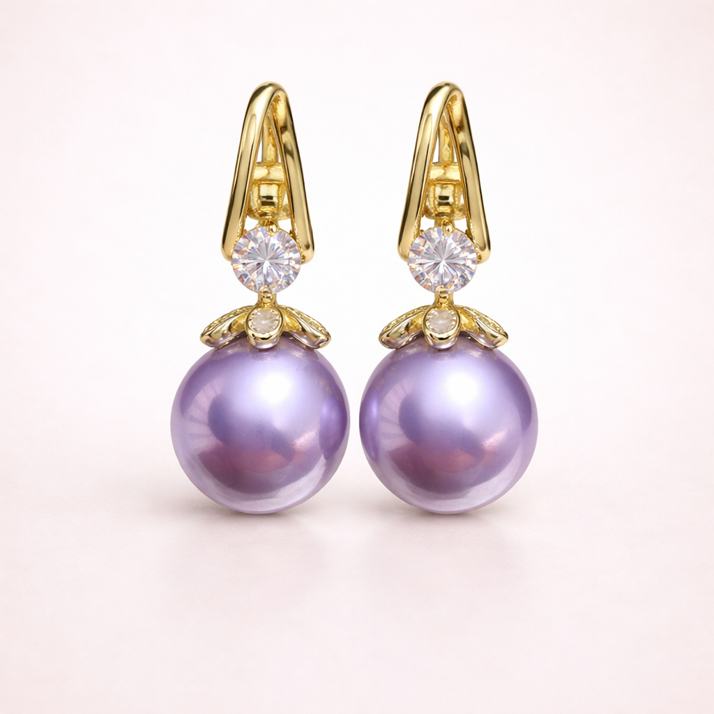 Elegant Faux Pearl Drop Earrings – Classic & Versatile Jewelry