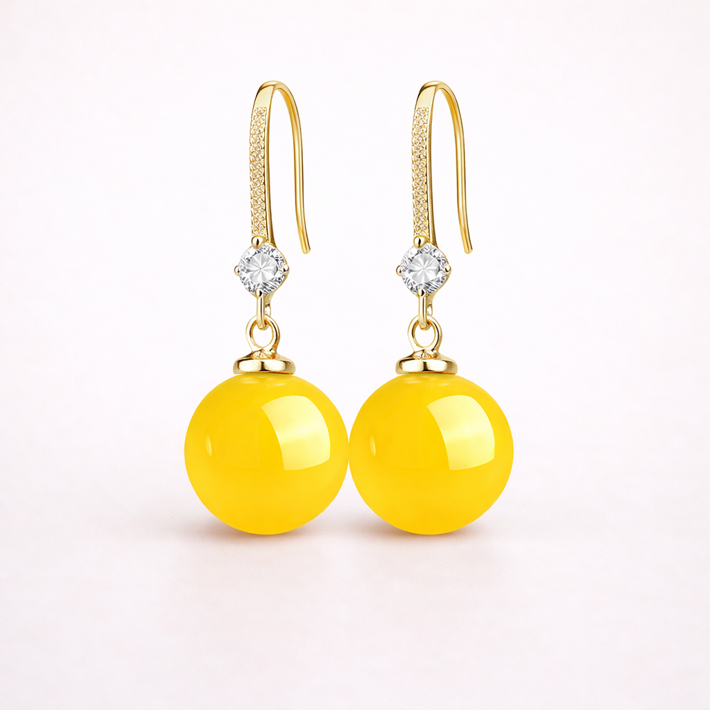 Elegant Faux Pearl Drop Earrings – Classic & Versatile Jewelry