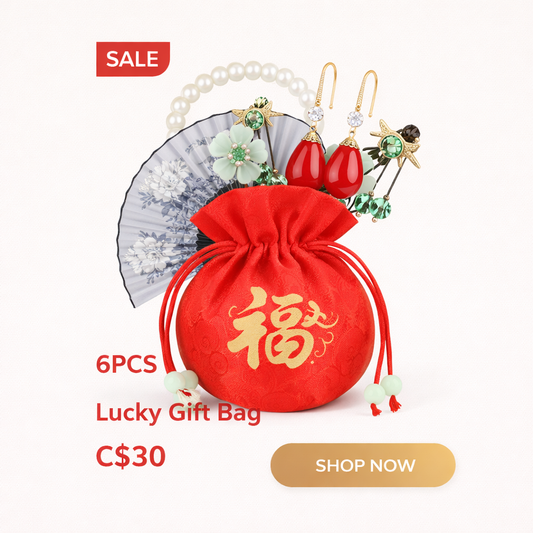 Surprise Lucky Bag – 6PCS Traditional Accessories Set | Only $30