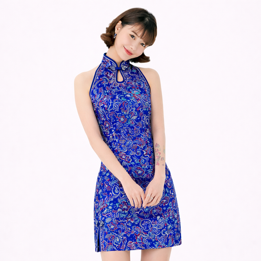 Trendy Short Cheongsam Qipao Dress