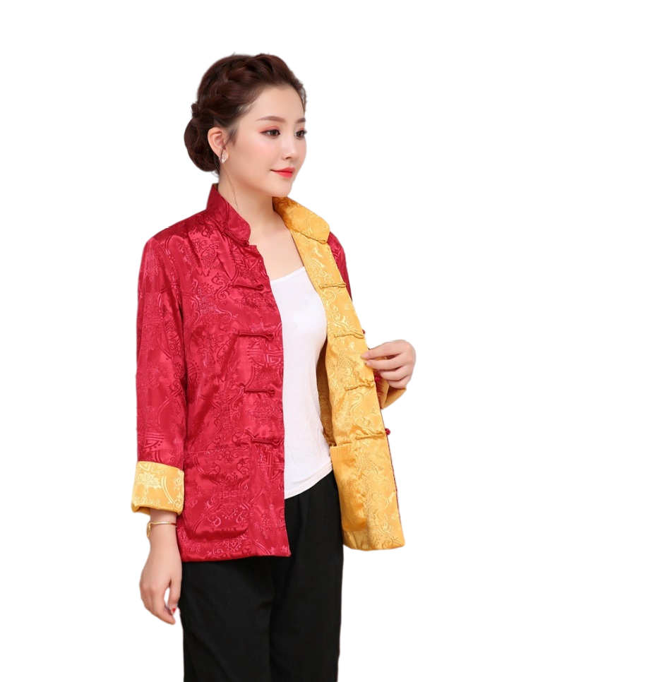 Unisex Kung Fu Jackets, Two sides wear, Martial Arts, Tai Chi with two pockets