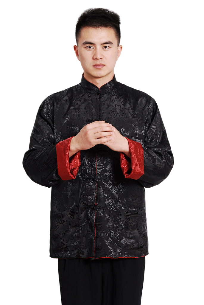Unisex Kung Fu Jackets, Two sides wear, Martial Arts, Tai Chi with two pockets