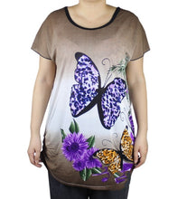 Load image into Gallery viewer, Women's Casual Short Sleeve Tunic Tops Loose Comfort Summer T-Shirt Blouse
