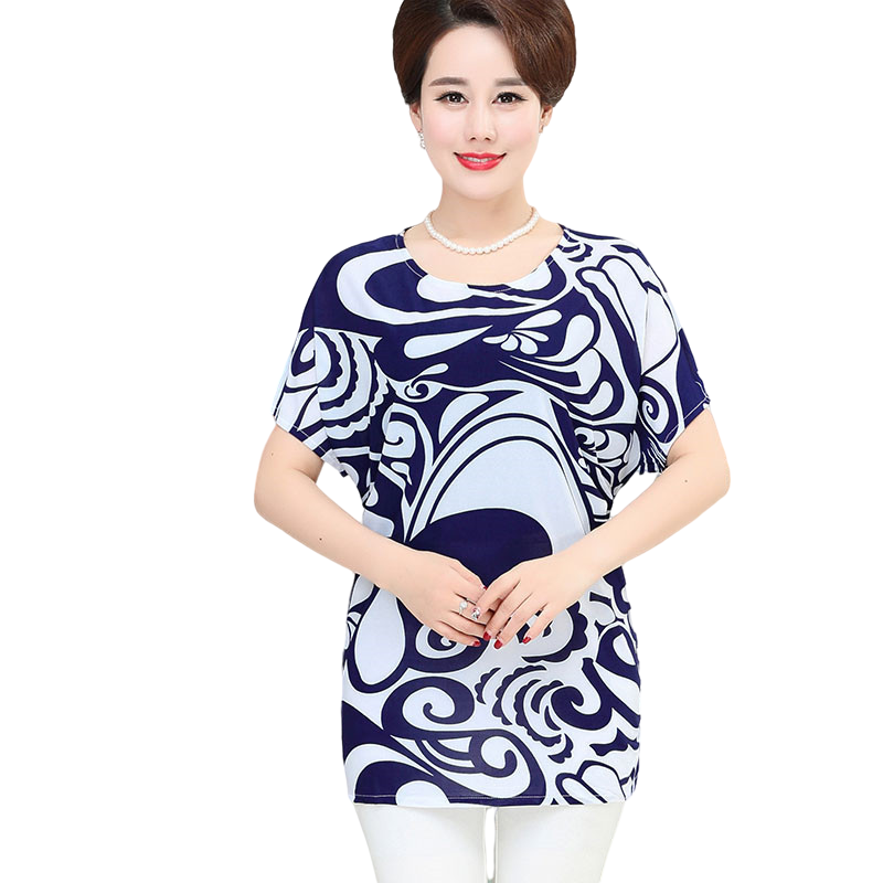 Women's Casual Scoop neck Batwing Sleeve Tunic Tops Loose fit  Blouse
