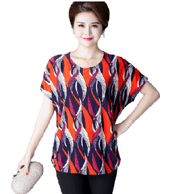 Women's Casual Scoop neck Batwing Sleeve Tunic Tops Loose fit  Blouse