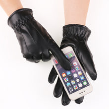 Load image into Gallery viewer, Unisex Elegant Warm  Touch Screen  faux  leather(PU) Gloves
