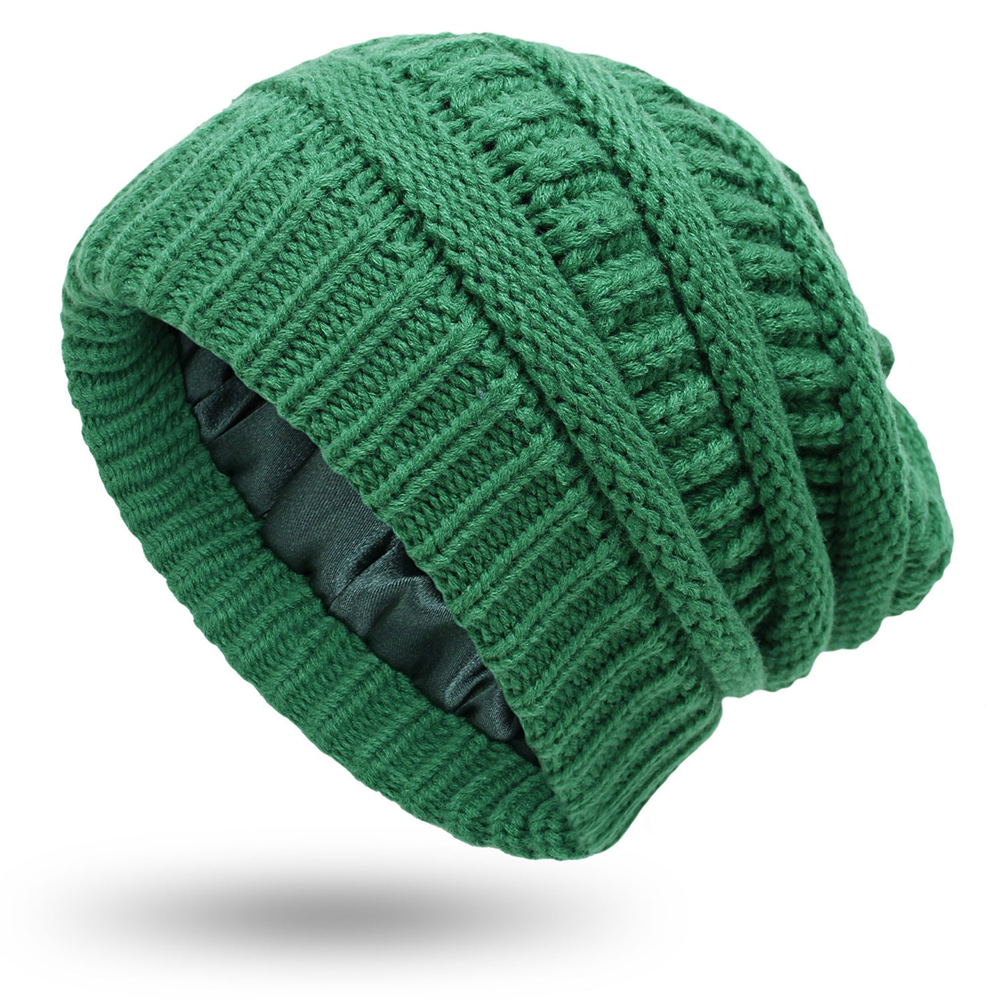 Winter warm chunky knit beanie Hats Unisex solid colors caps