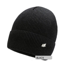 Load image into Gallery viewer, Winter warm chunky fleece lined beanie Hats, Unisex Knitted caps
