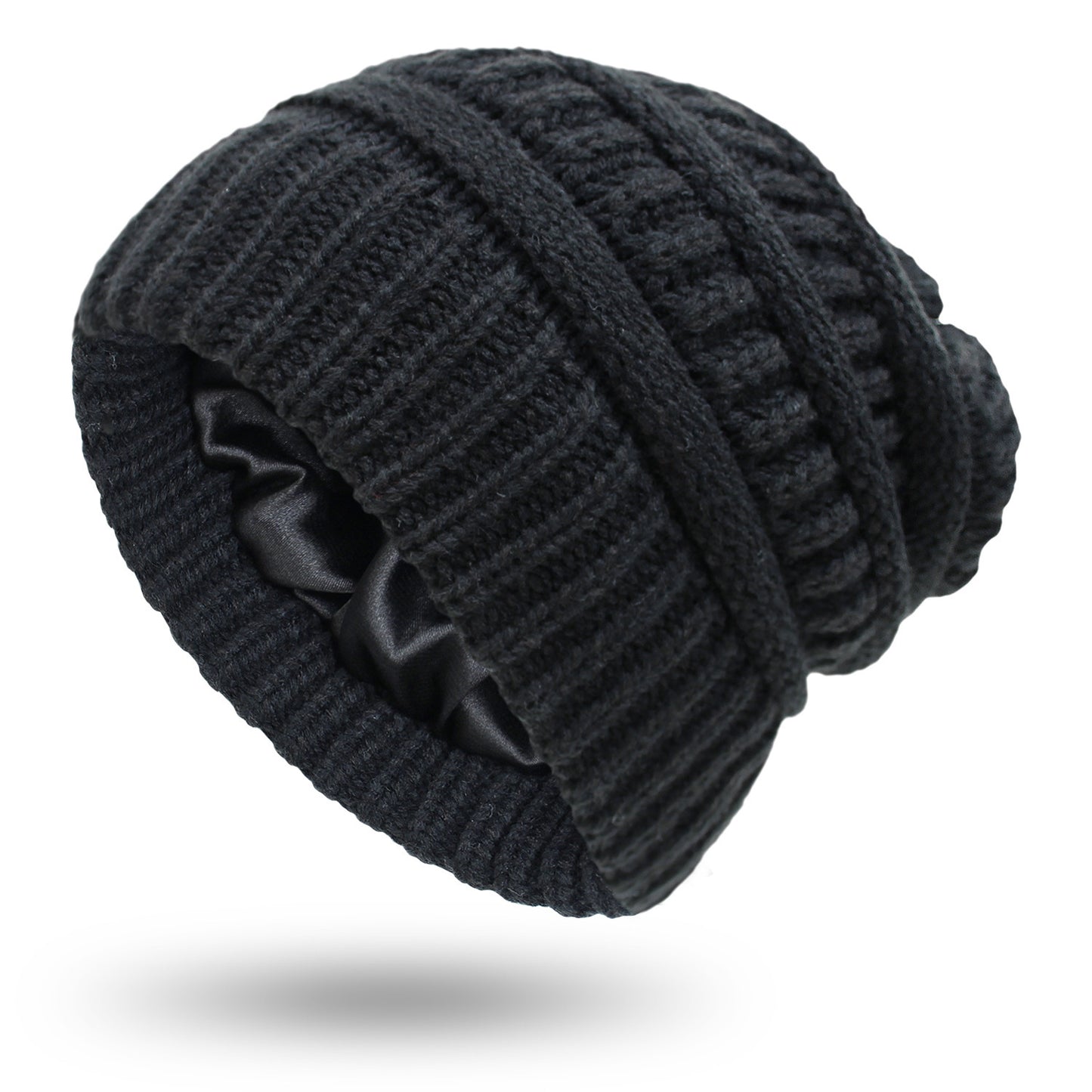 Winter warm chunky knit beanie Hats Unisex solid colors caps
