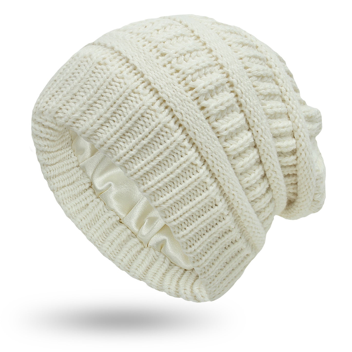 Winter warm chunky knit beanie Hats Unisex solid colors caps