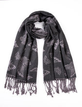 Load image into Gallery viewer, Women's Cashmere Feel Winter Scarf 2 Tone Large Pashmina Shawls and Wraps
