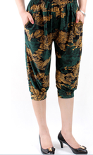 Load image into Gallery viewer, Women's Casual Boho Floral Print Yoga  Harem Lantern Capri loose Pants
